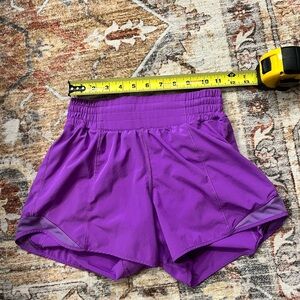 lululemon athletica Violet Purple Athletic Shorts